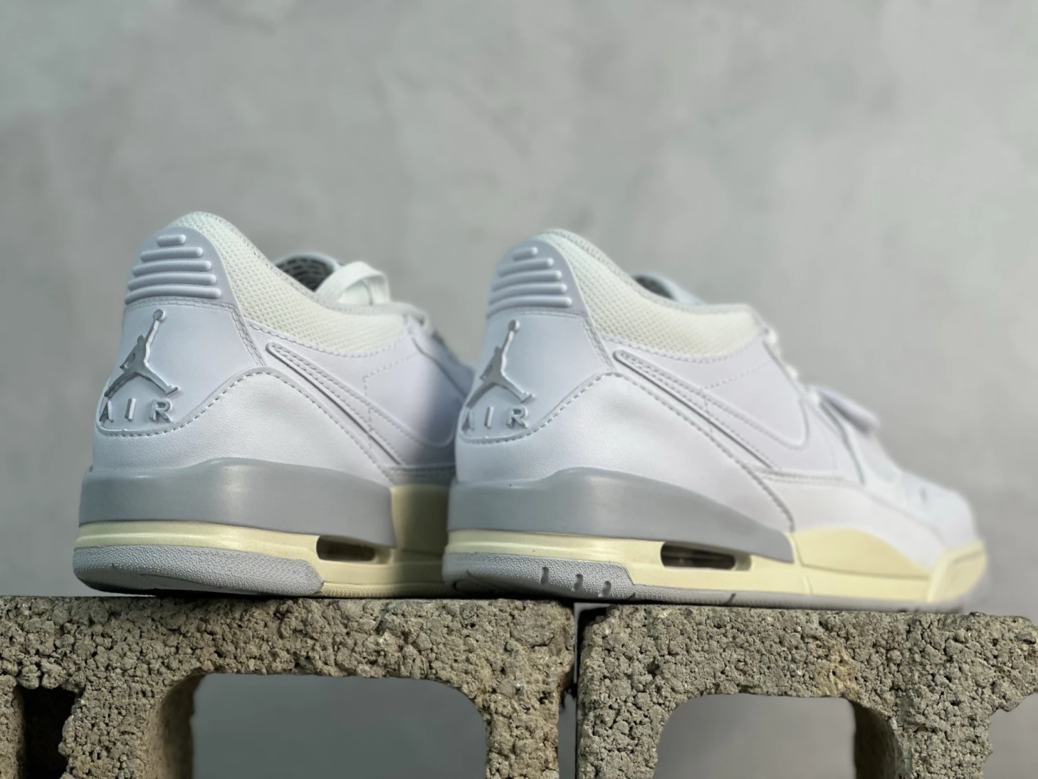 Air Jordan Legacy 312 Low "Triple White" Premium Sneakers