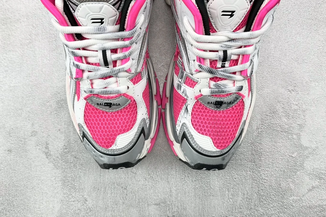 Balenciaga Runner White Hot Pink Designer Sneaker