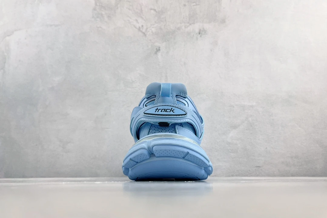 Balenciaga Defender Sneaker Baby Blue Monochrome Luxury Trail ShoeBA