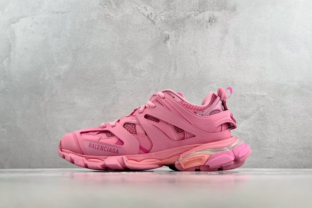 Balenciaga Defender Sneaker Triple Pink Monochrome Luxury Trail Shoe