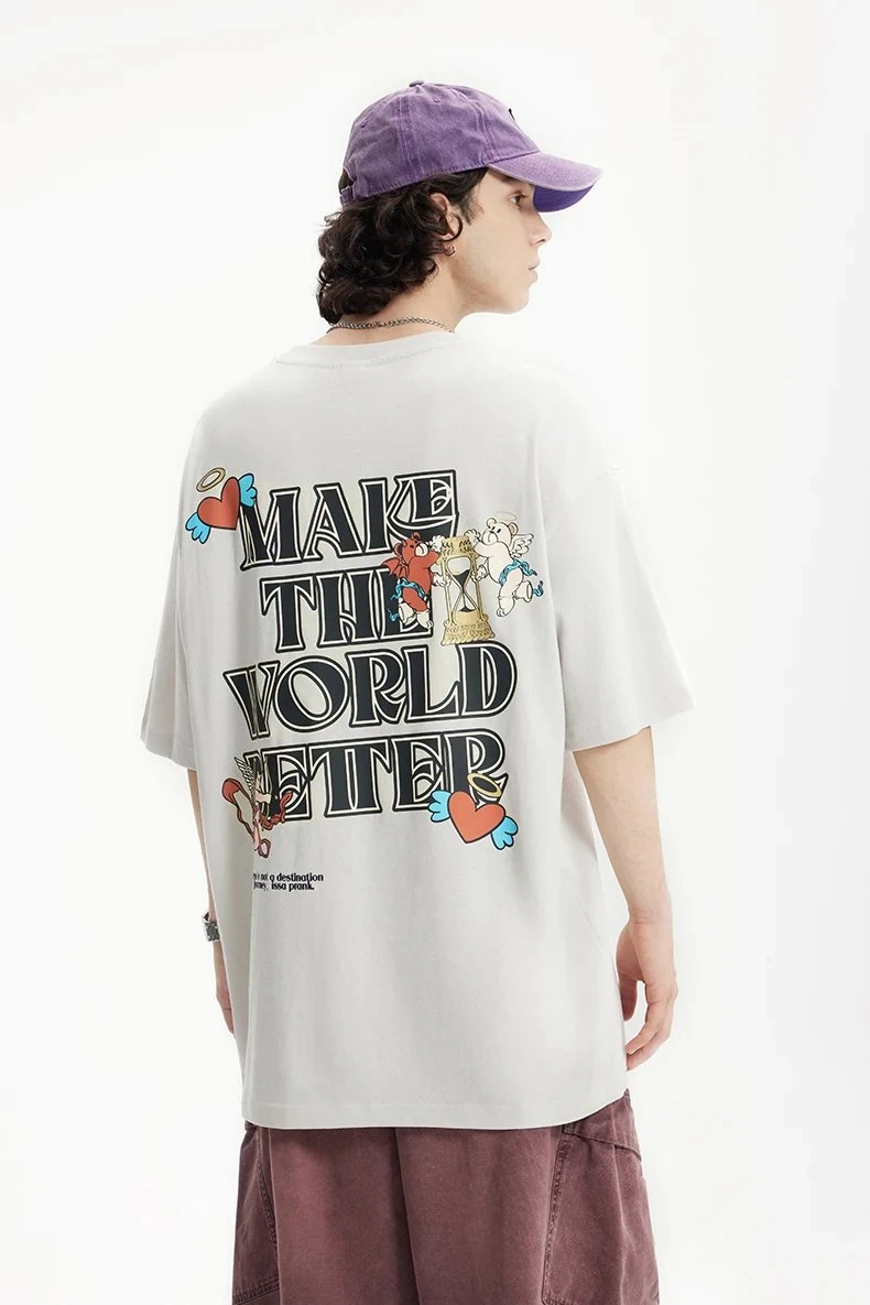 Men's Cupid Graphic Loose Fit T-Shirt