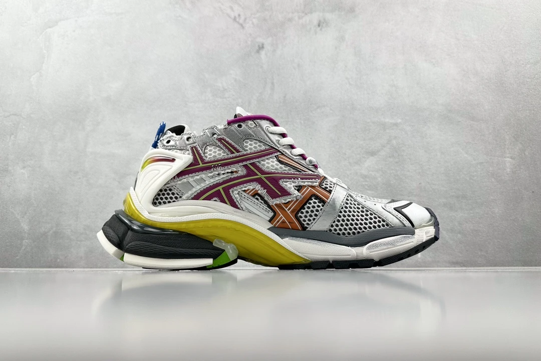 Balenciaga 3XL White Multi-Color Designer Sneaker