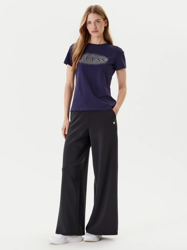 Guess Active Women's Blue Fitted T-Shirt
