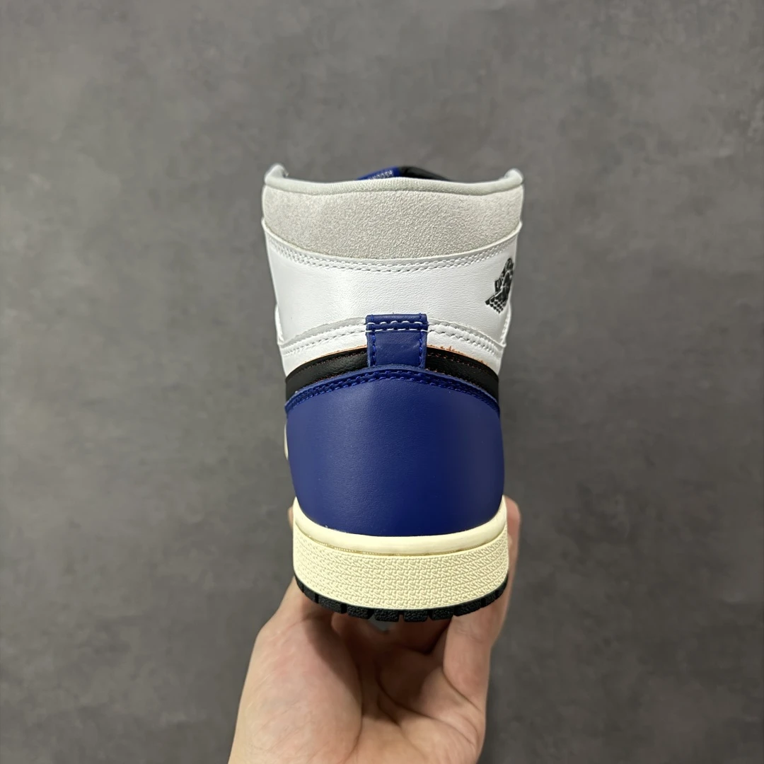 Air Jordan 1 High OG "Royal Blue, White & Grey" – Men's Premium High-Top Sneakers
