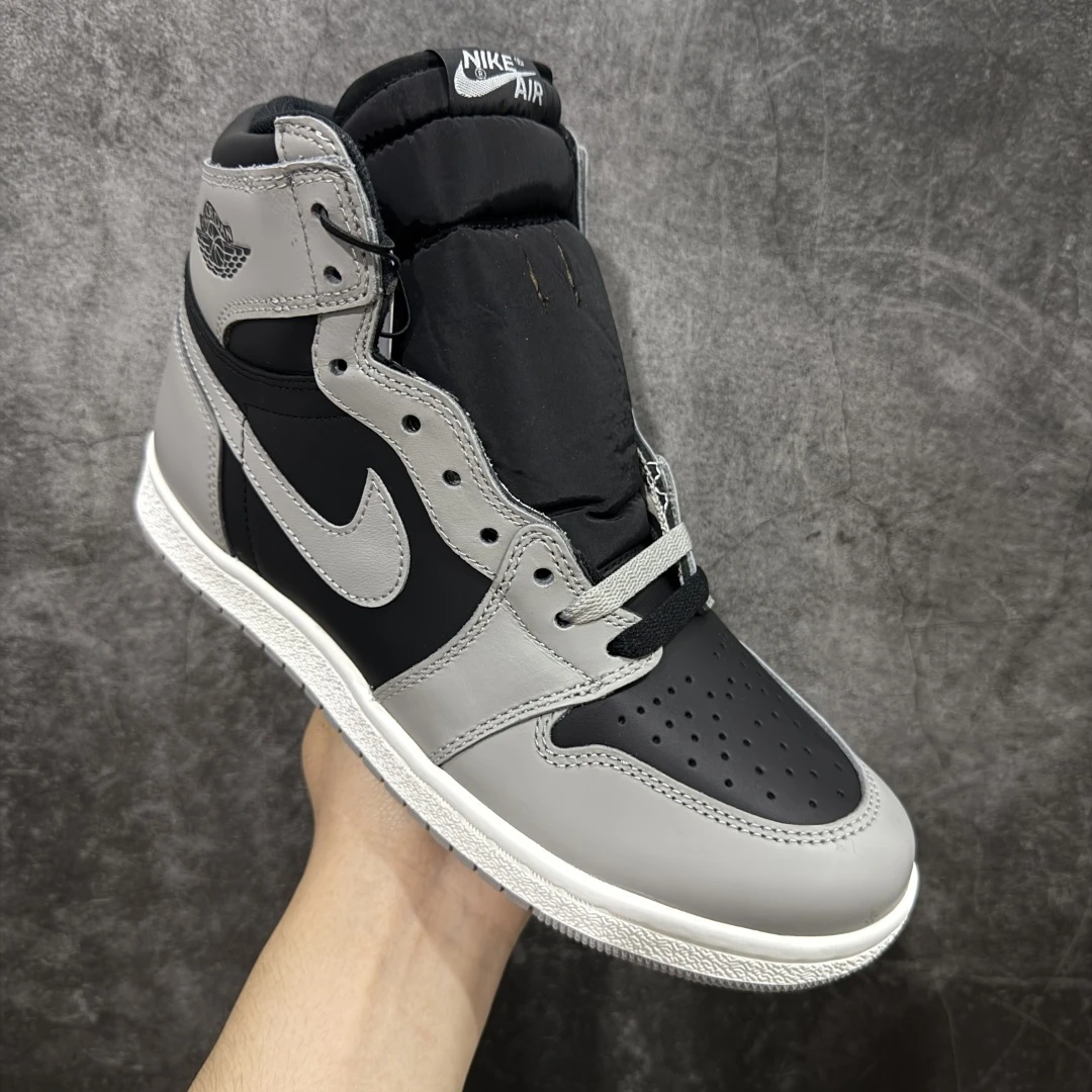 Air Jordan 1 High OG "Black, White & Grey" – Men's Premium High-Top Sneakers