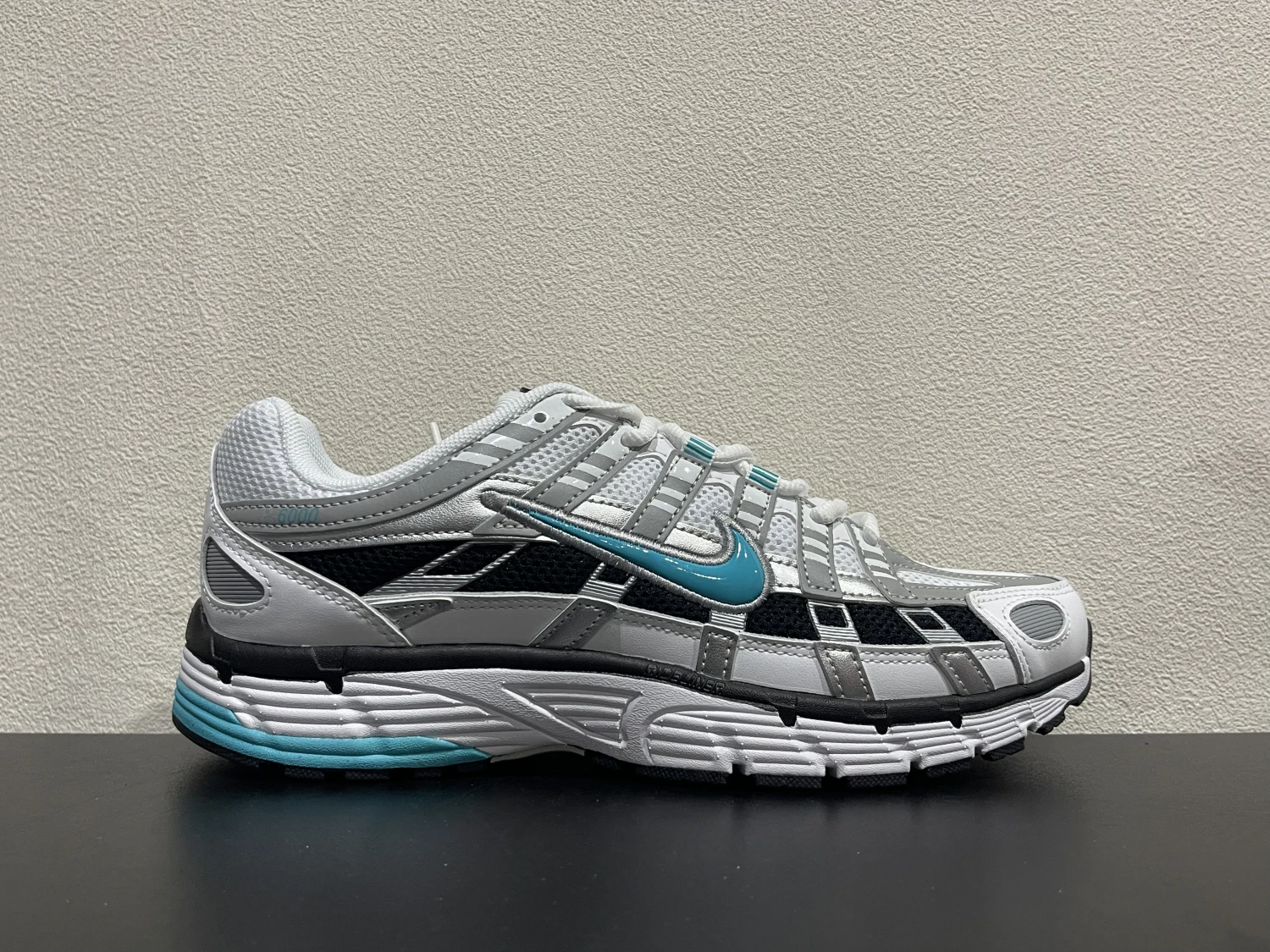 Nike Bomberman Series Sneakers – White, Cool Grey & Aqua Teal