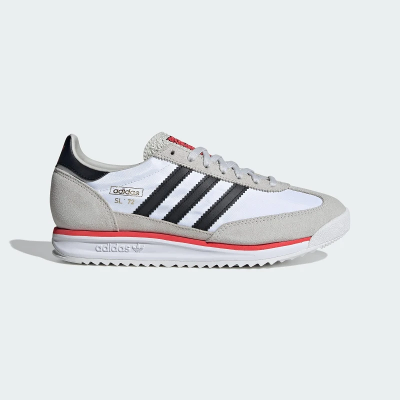 Adidas Men’s White Sporty Slip-On Sneakers