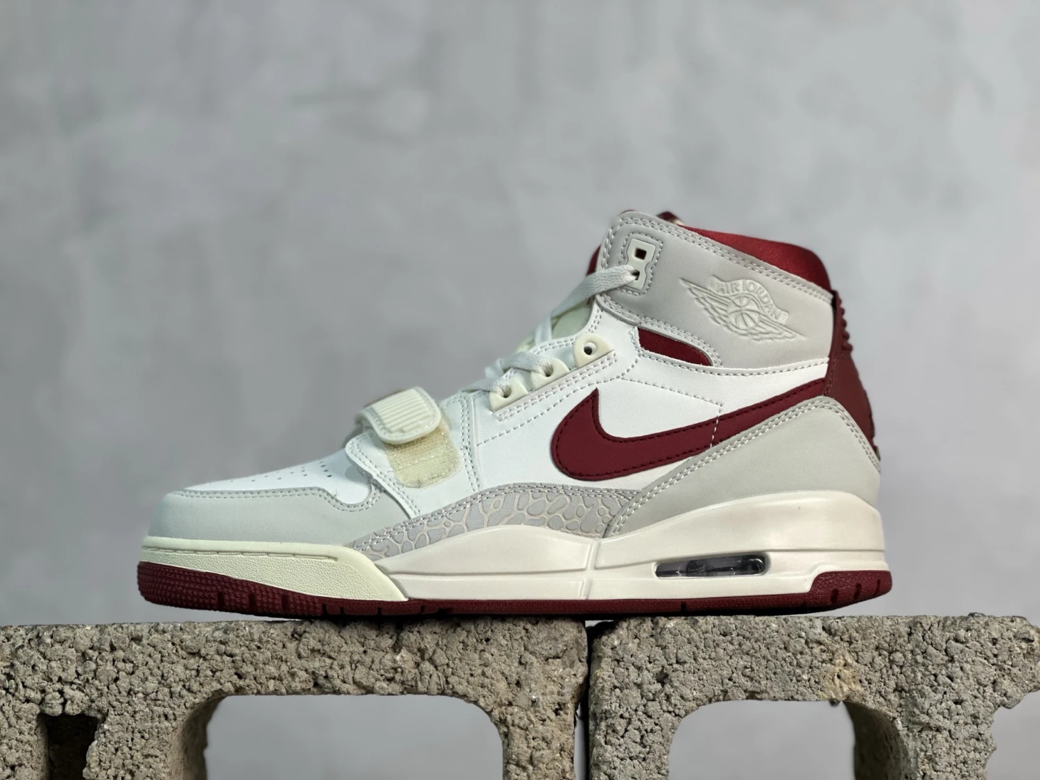 Nike Air Alpha Force 88 "Sail, Light Grey, Burgundy & Metallic Gold" Premium Sneakers
