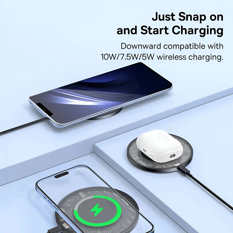 15W Wireless Fast Charging Pad