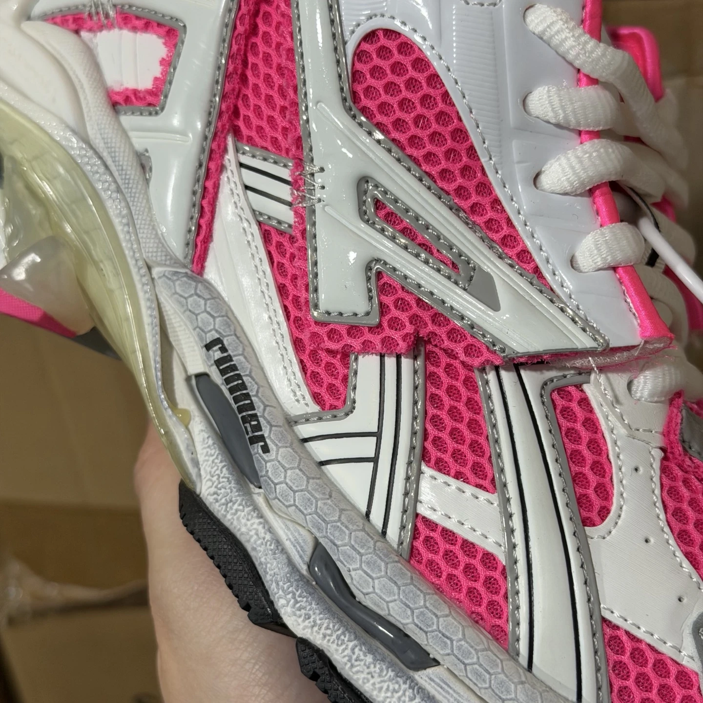 Balenciaga Track Sneaker – Neon Pink Edition