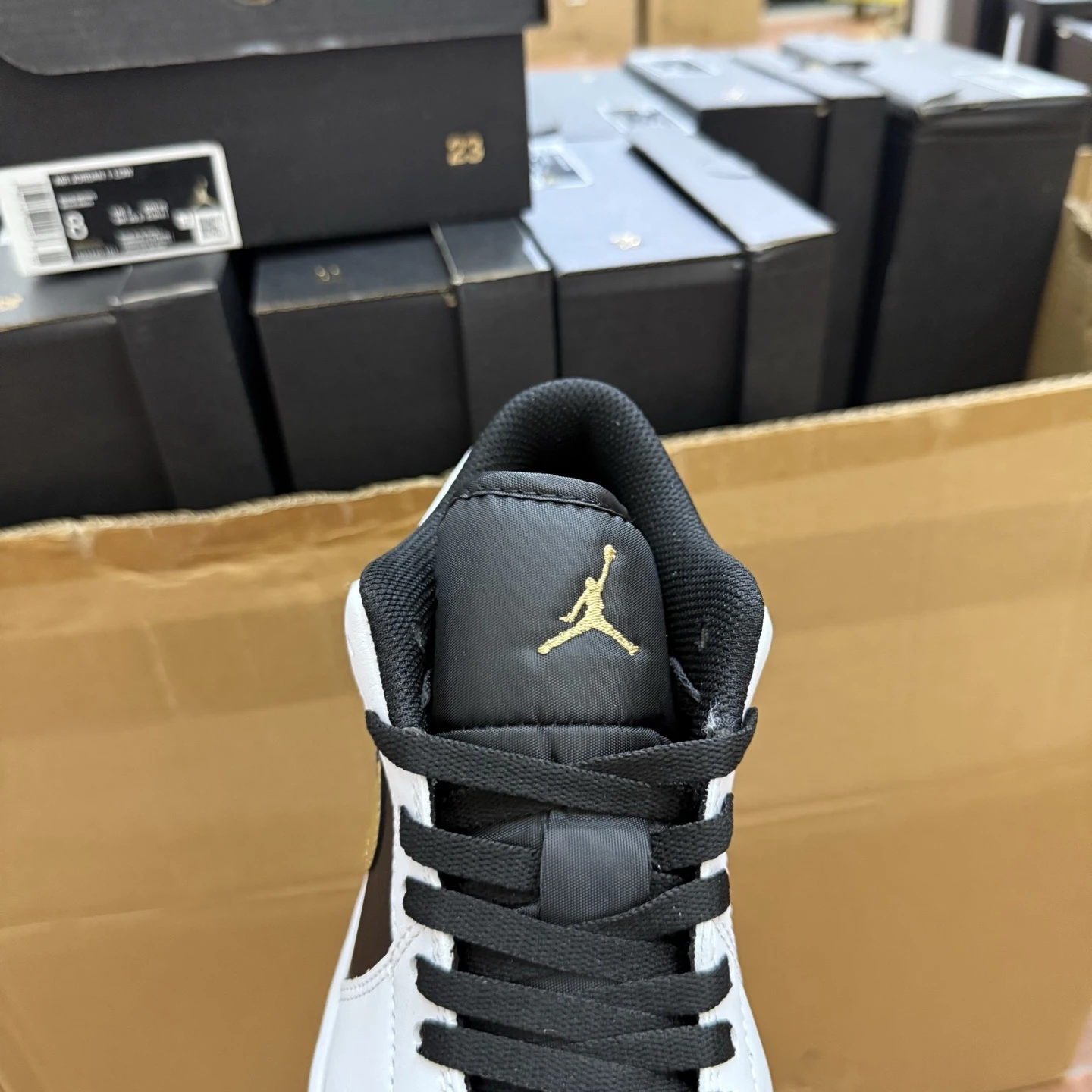 Air Jordan Low Black & Gold Edition