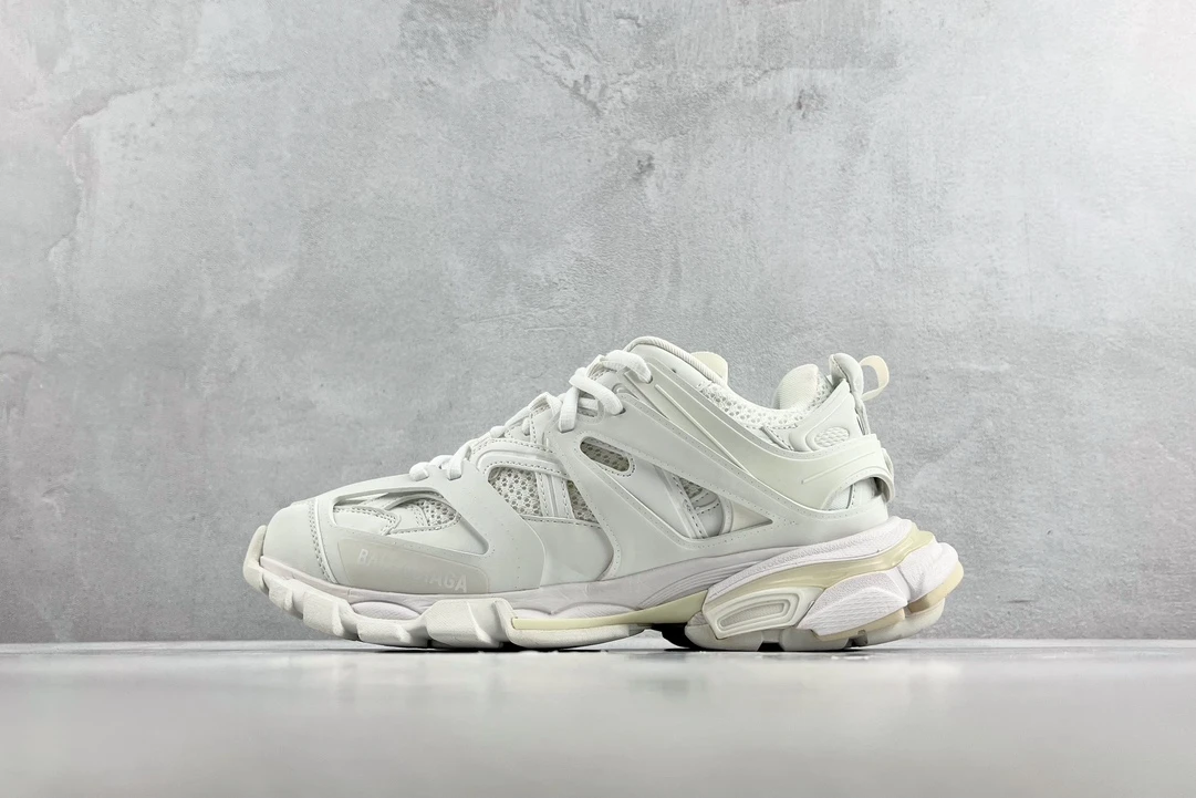 Balenciaga Runner Sneaker Triple White Luxury Designer Shoe