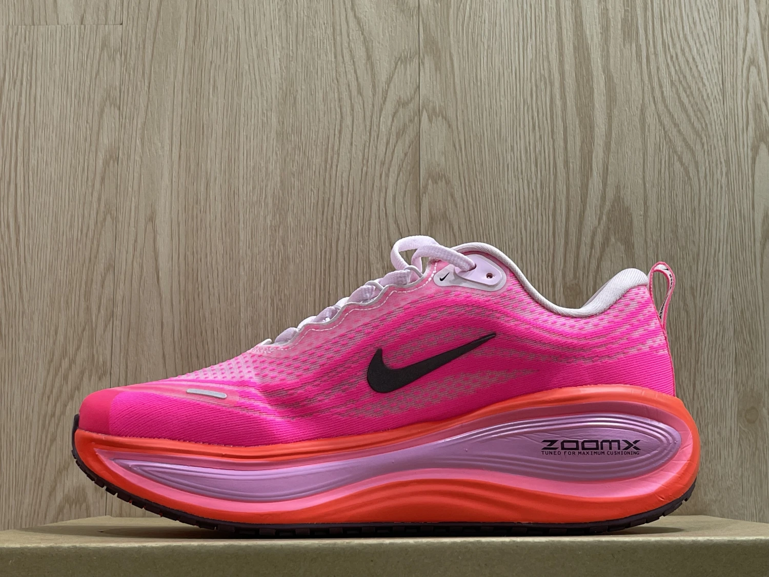 Nike ZoomX Running Sneakers – Hyper Pink & Crimson Edition