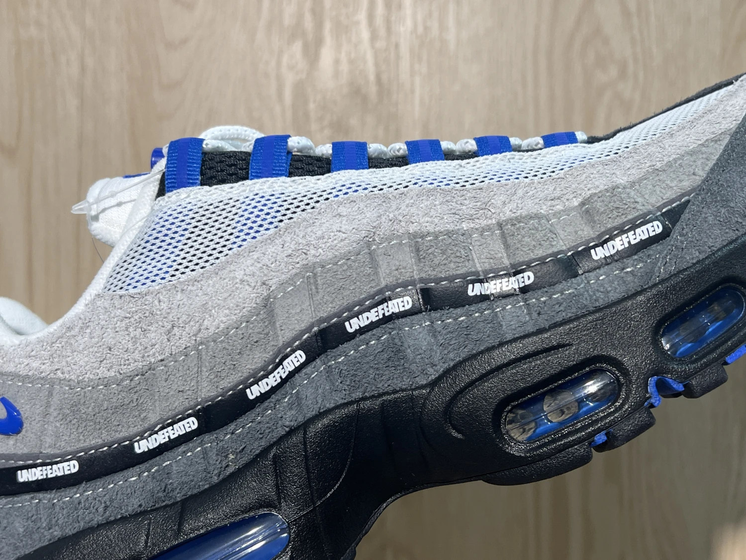 Nike Air Max 95 – White, Royal Blue & Cool Grey