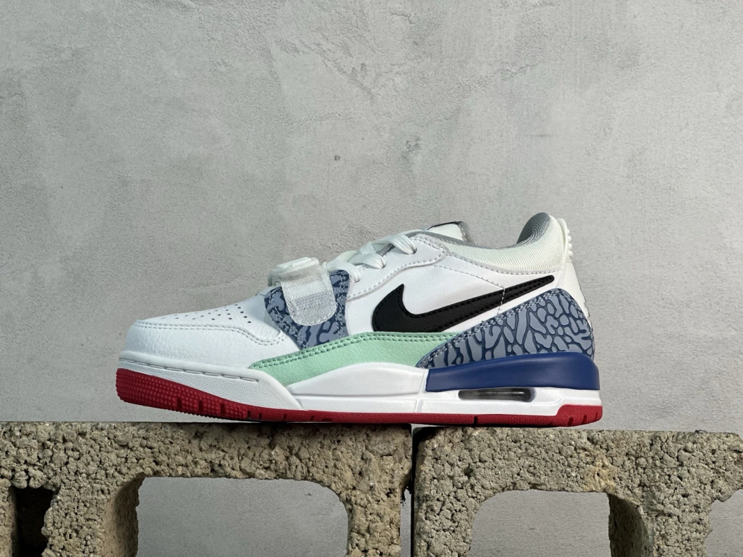 Air Jordan Legacy 312 Low "White, Light Grey & Purple" Premium Sneakers