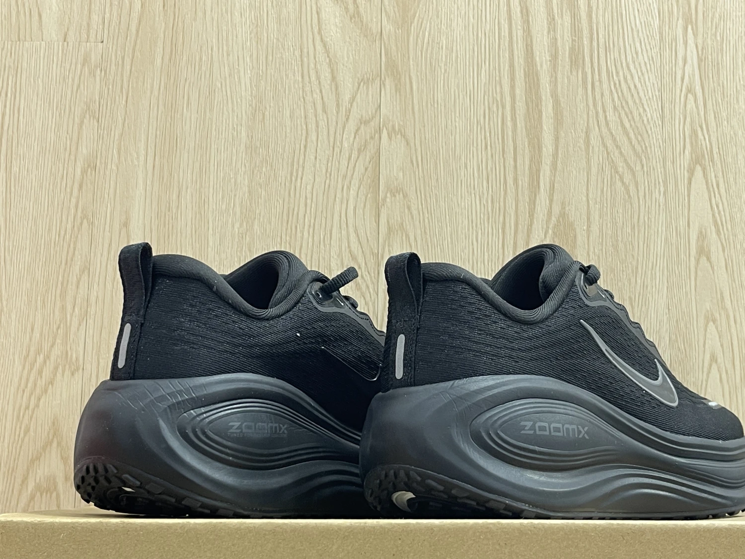 Nike ZoomX Running Sneakers – Triple Black Stealth Edition