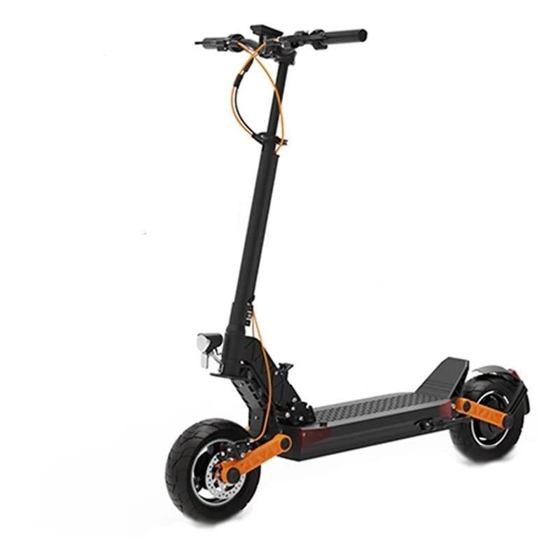High-Performance 600W Electric Scooter, 31Mph Max Speed, 10-Inch Tires, 48V 13AH Battery, Foldable Design
