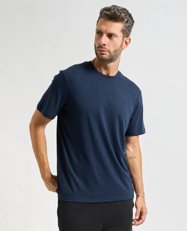 Calvin Klein Jeans Men’s Blue Cotton T-Shirt